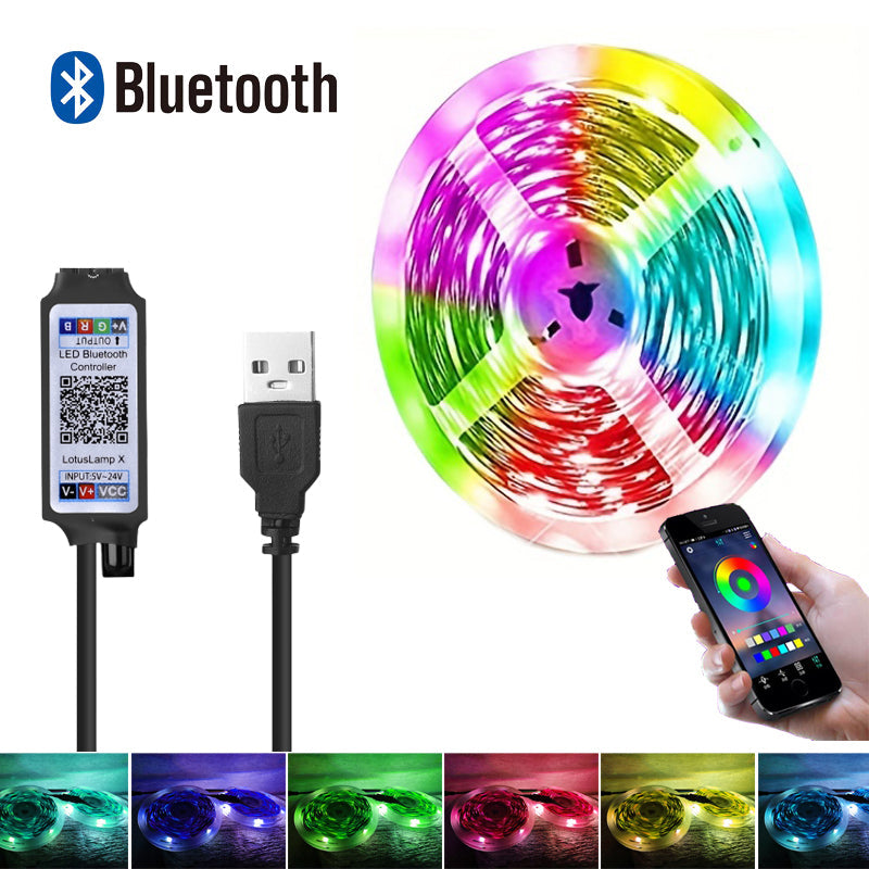 WIFI RGB LED Strip Light Bluetooth APP Control
