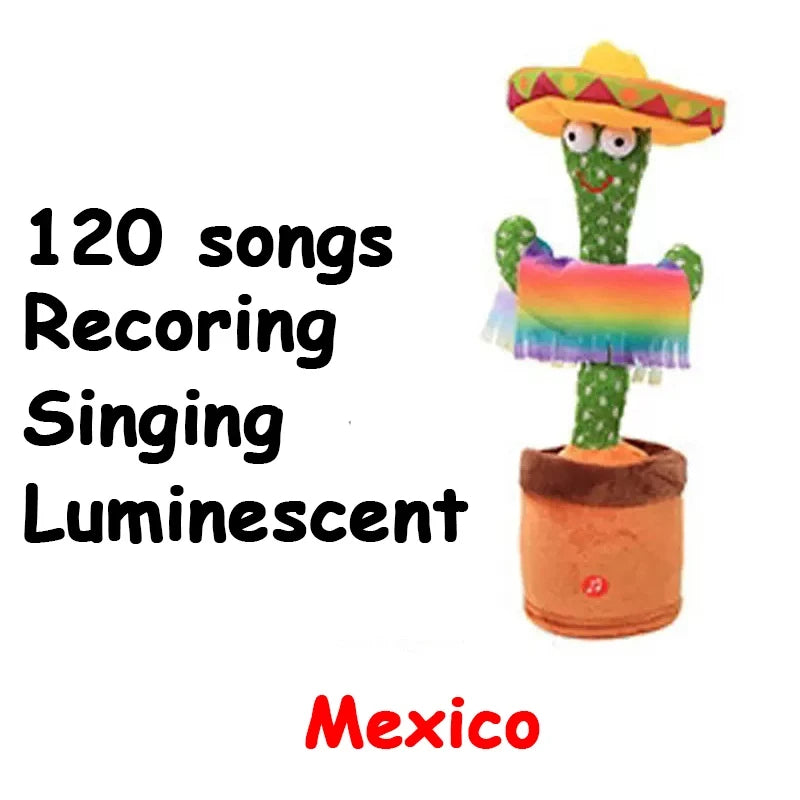 Dancing Talking Cactus Toy For Baby Boys And Girls