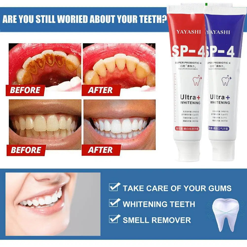 Probiotic Rapid Whitening Tooth Paste