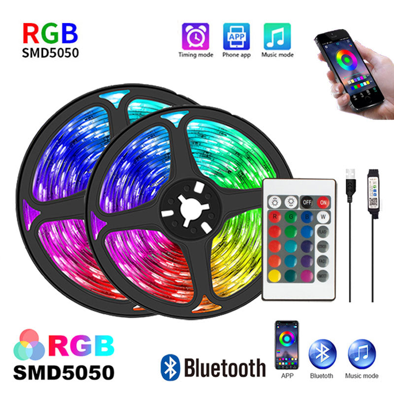 WIFI RGB LED Strip Light Bluetooth APP Control