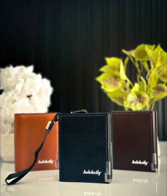 BaleBaily Wallet 💼✨ Compact, Elegant Unisex Design for Cash & Cards Easy Pocket Carry