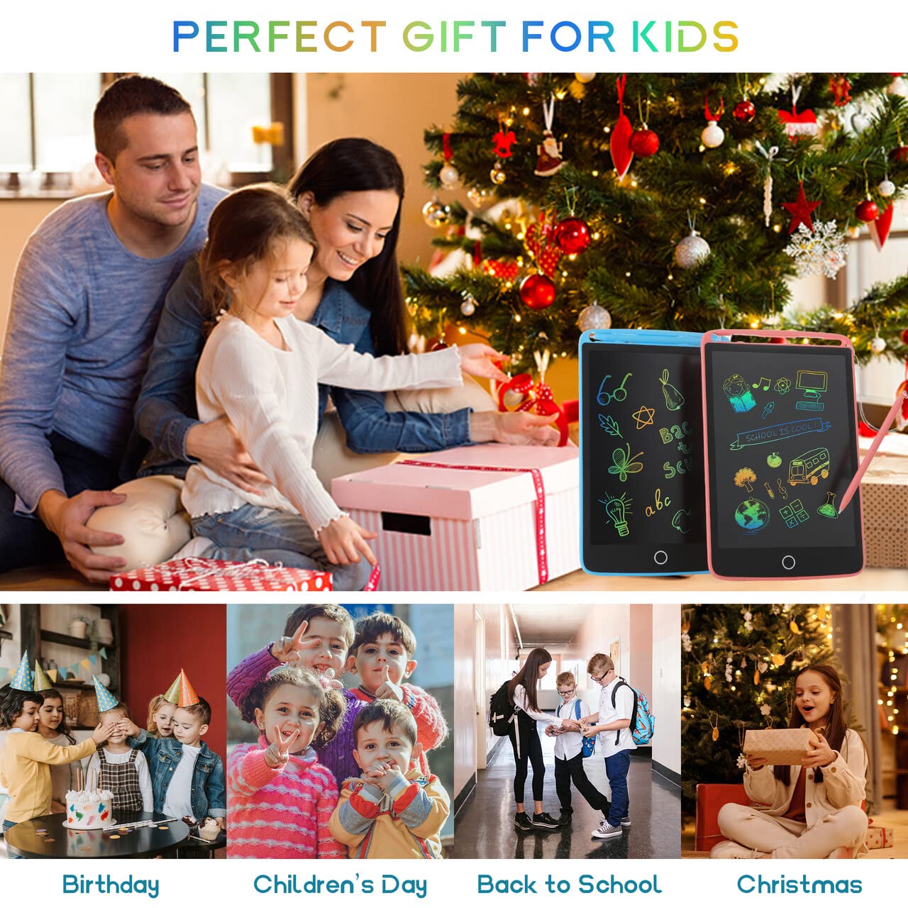 Writing LCD Drawing 8.5 Inch Multicolor Screen Tablet